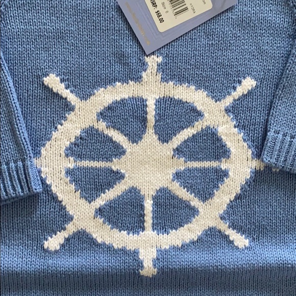 NWT Sail to Sable Girls Knit Dress - Picture 2 of 5